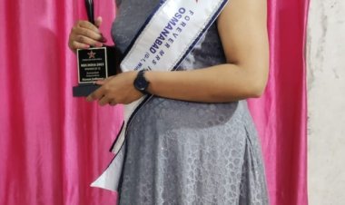 Kusum Jadhavar as Newly Crowned Mrs Osmanabad 2023 organised by Forever Star India