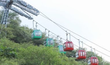 खोले के हनुमान जी रोपवे - गुलाबी नगरी का नया आकर्षण