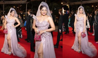 लगातार तीसरी बार कांस फिल्म फेस्टिवल के रेड कार्पेट का हिस्सा बनीं एक्ट्रेस प्रोड्यूसर इति आचार्य